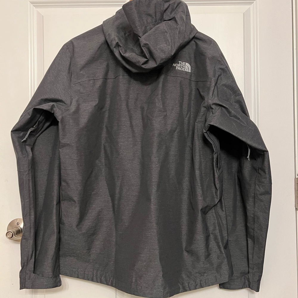 The North Face Black Raincoat with Hood - Picture 6 of 6